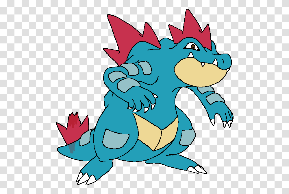 Pokemon Feraligatr Feraligatr, Dragon, Person, Human, Animal Transparent Png