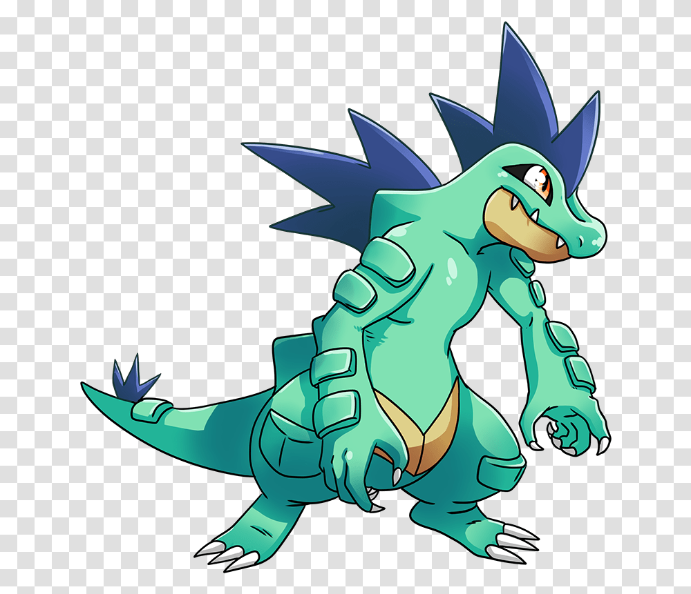 Pokemon Feraligatr Pokemon, Dragon, Horse, Mammal, Animal Transparent Png