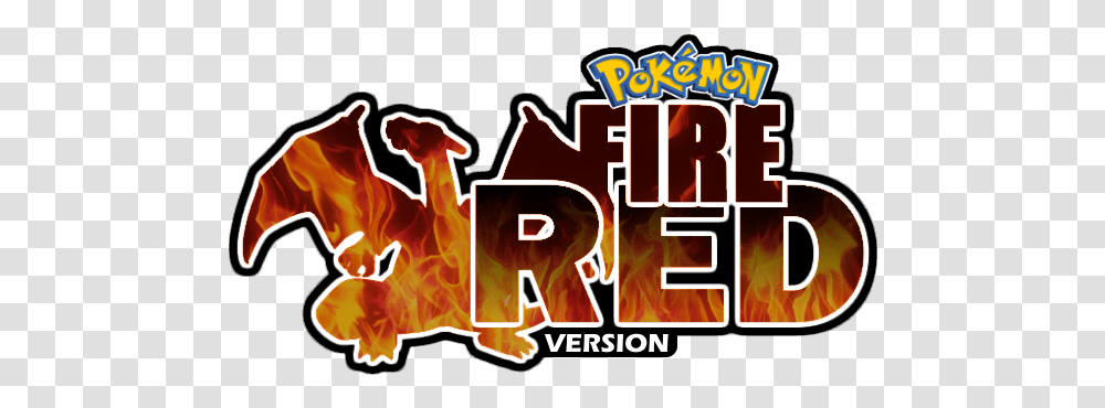 Pokemon Fire Red Logo 4 Image Pokmon Mystery Gates To Infinity, Alphabet, Text, Flame, Crowd Transparent Png