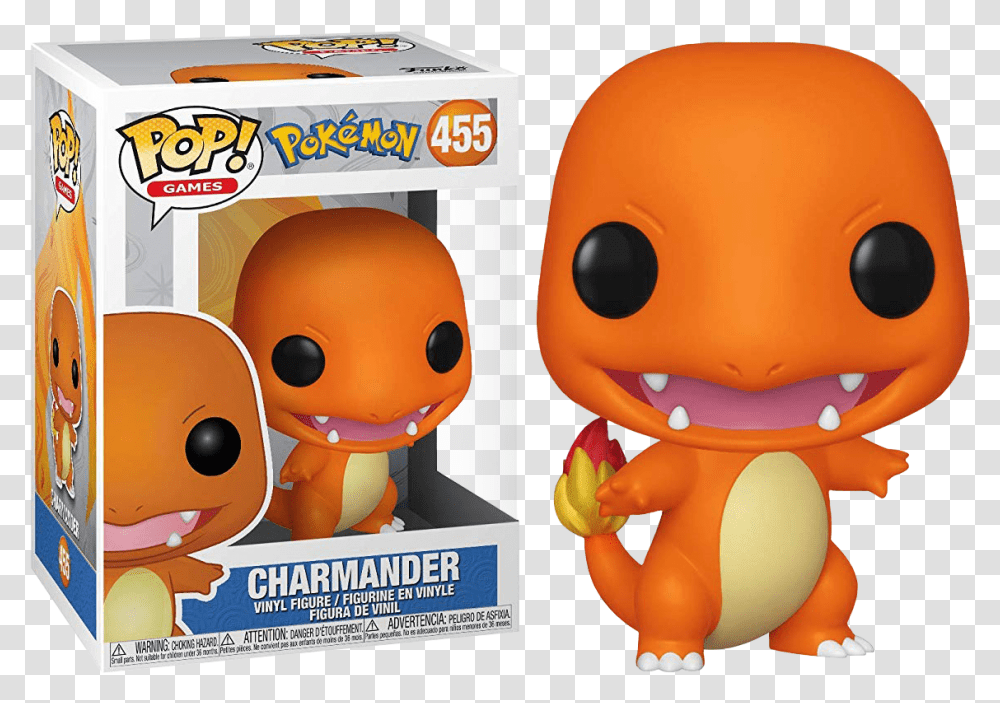 Pokemon Funko Pop Pokemon Charmander, Toy, Text, Advertisement, Food Transparent Png