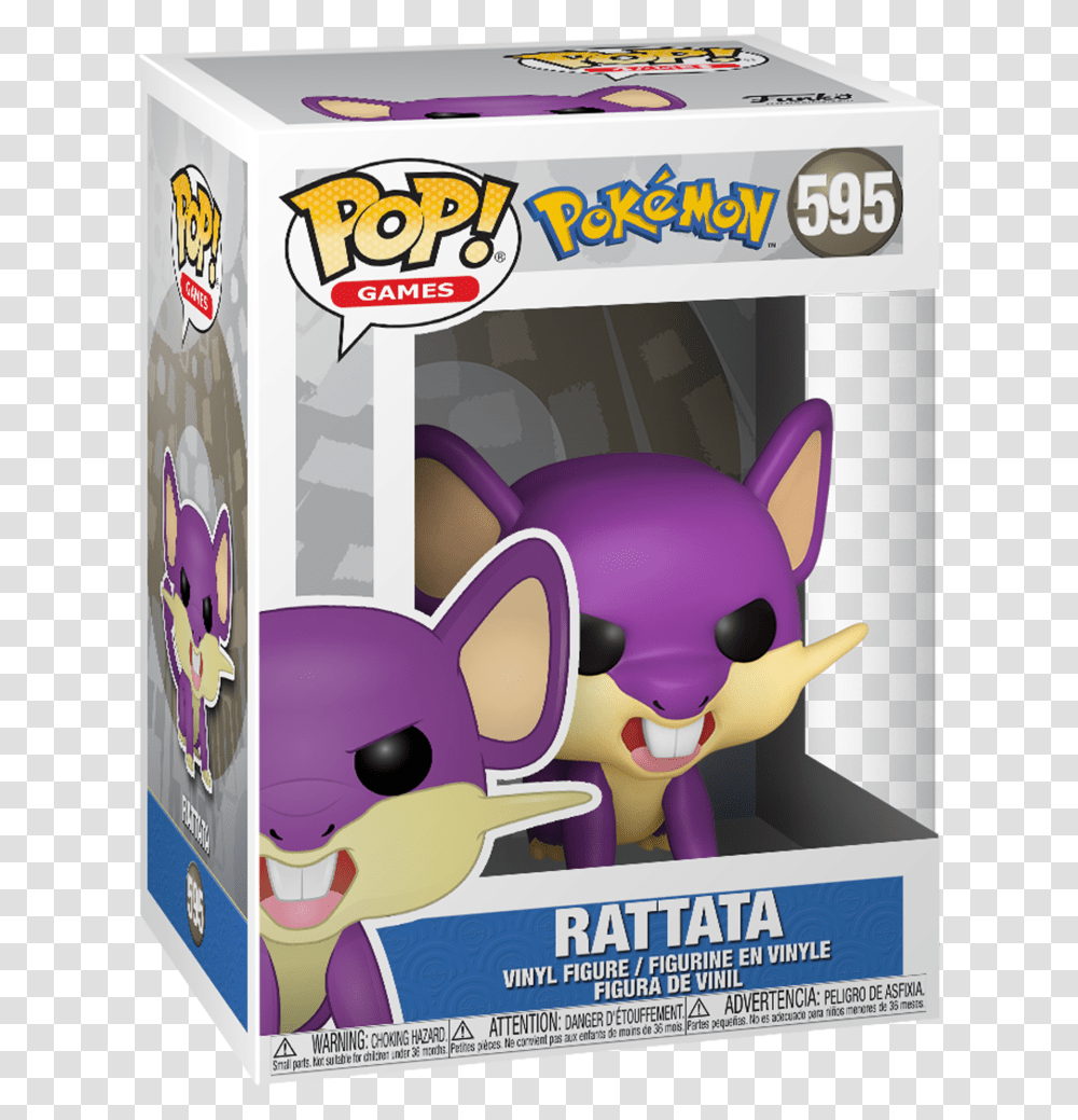 Pokemon Funko Pop Pokemon Rattata, Toy, Poster, Advertisement, Flyer Transparent Png