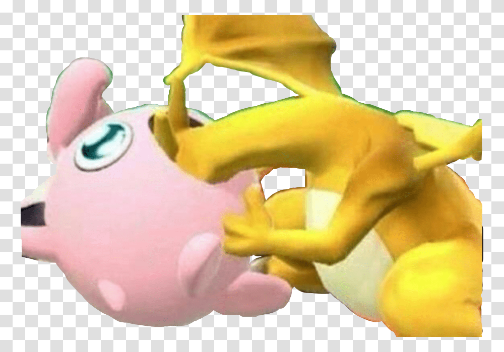Pokemon Funny Jigglypuff Charizard Pokemontrainer Only A Kiss It Was Only A Kiss, Person, Human, Piggy Bank, Hand Transparent Png