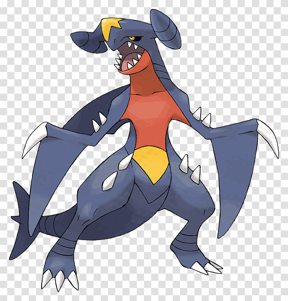 Pokemon Garchomp, Animal, Mammal, Panther, Wildlife Transparent Png