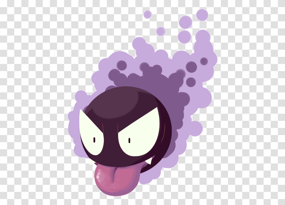 Pokemon Gastly Ghost Freetoedit Gastly Pokemon Gif, Plant, Clothing, Apparel, Drawing Transparent Png