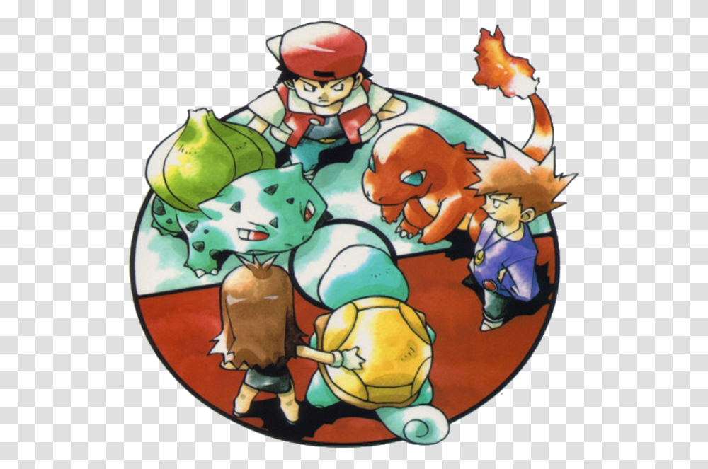 Pokemon Generation 1 Trainers Pocket Monsters Red Blue Green, Animal, Food, Meal, Sea Life Transparent Png