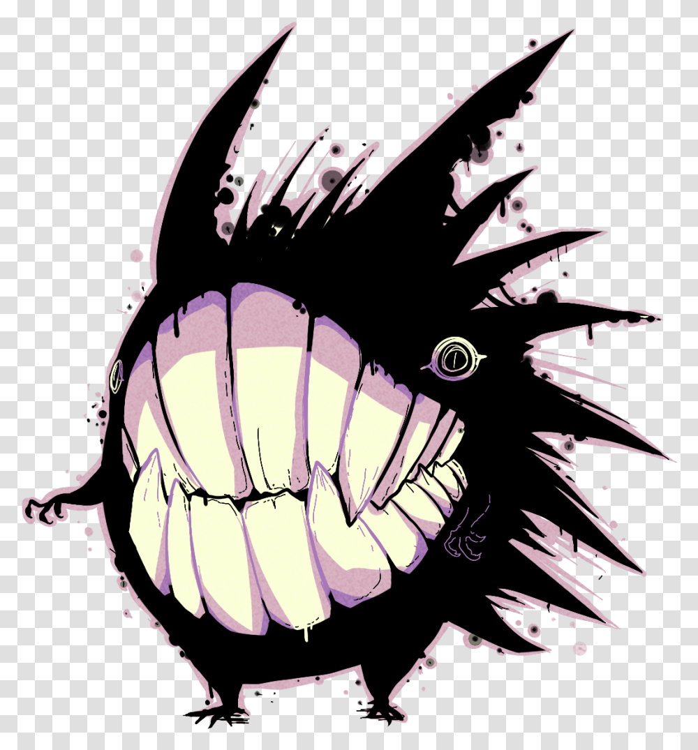 Pokemon Gengar Haunter Gastly Jesterdex Jesterdraws • Gengar Pokempn Drawing, Text, Handwriting, Animal, Insect Transparent Png