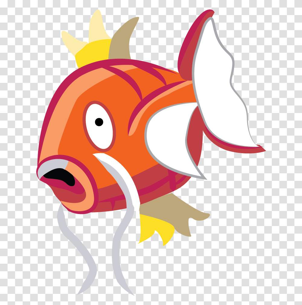 Pokemon Gif Magikarp Background, Fish, Animal, Goldfish Transparent Png