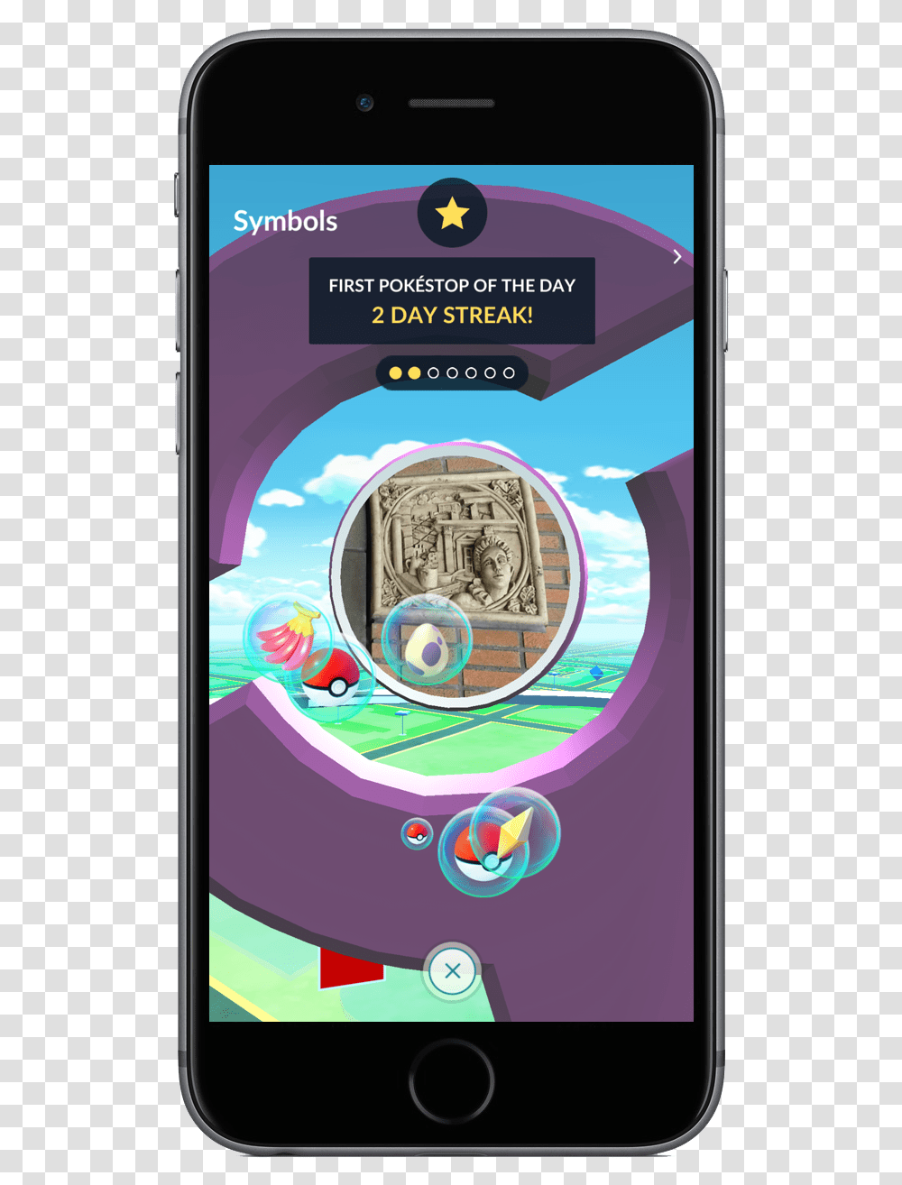 Pokemon Go Gym Spin, Mobile Phone, Electronics, Cell Phone, Iphone Transparent Png