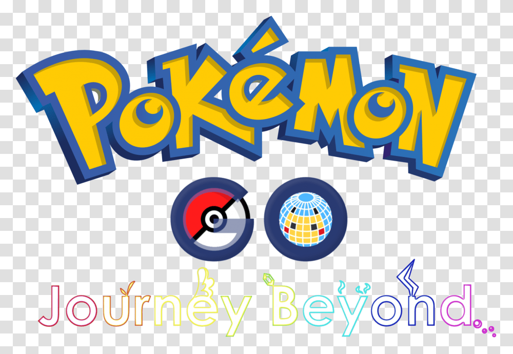 Pokemon Go Journey Beyond Pokemon Logo Stickers, Alphabet Transparent Png