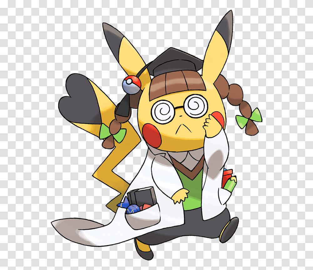 Pokemon Go Pikachu Pikachu Phd, Chef Transparent Png