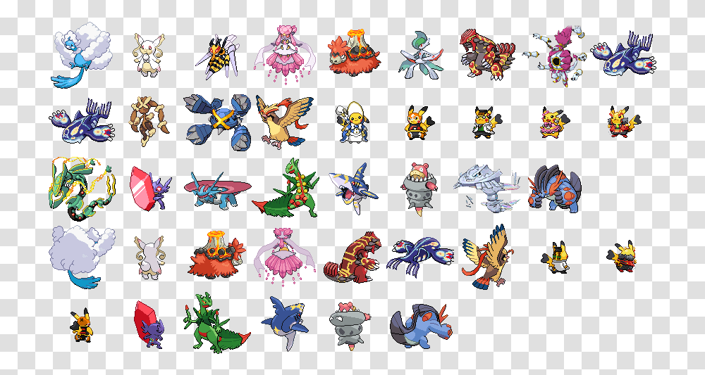 Pokemon Go Sprites, Rug, Floral Design Transparent Png