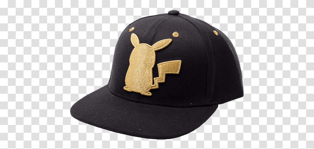 Pokemon Gold Pikachu Cap Baseball Cap, Clothing, Apparel, Hat Transparent Png