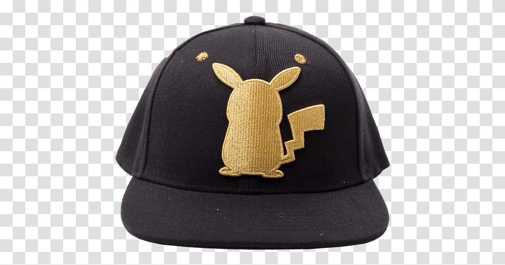 Pokemon Gold Pikachu Cap Unisex, Clothing, Apparel, Baseball Cap, Hat Transparent Png