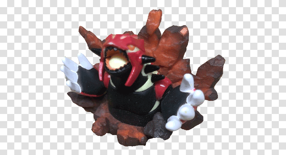 Pokemon Groudon Figure Fictional Character, Crystal, Figurine, Accessories, Food Transparent Png
