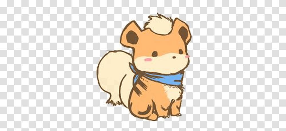 Pokemon Growlithe Chibi Image With Growlithe Chibi, Birthday Cake, Art, Outdoors, Mammal Transparent Png
