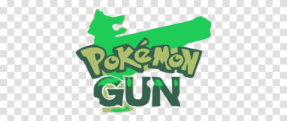 Pokemon Gun Logo Decals By Gamerhd0 Community Gran Pokemon Gun Logo, Green, Vegetation, Plant, Text Transparent Png
