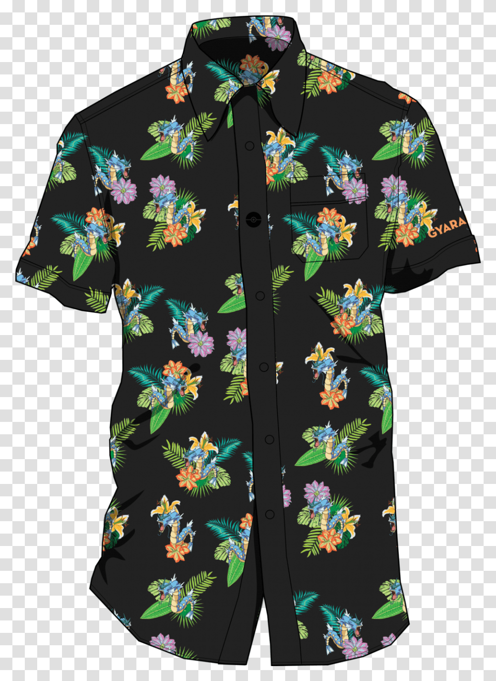 Pokemon Hawaiian Shirts Jon Askew Polo Shirt, Clothing, Apparel, Coat, Sleeve Transparent Png