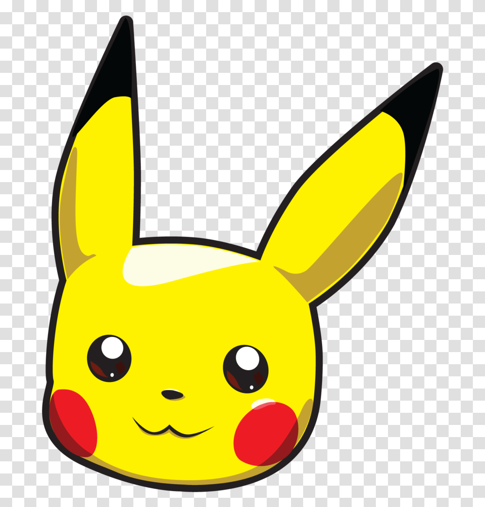 Pokemon Head Pikachu Head, Animal, Rabbit, Rodent, Mammal Transparent Png