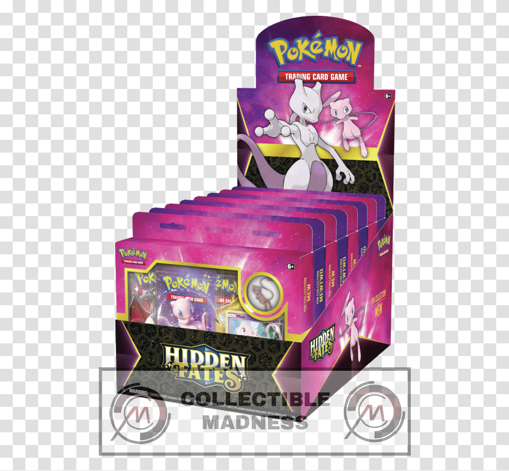 Pokemon Hidden Fates Pin Collection Box, Poster, Advertisement, Arcade Game Machine, Birthday Cake Transparent Png