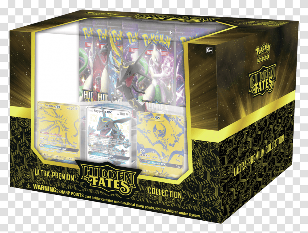 Pokemon Hidden Fates Ultra Premium Collection Pokemon Hidden Fates Ultra Premium Collection, Arcade Game Machine Transparent Png
