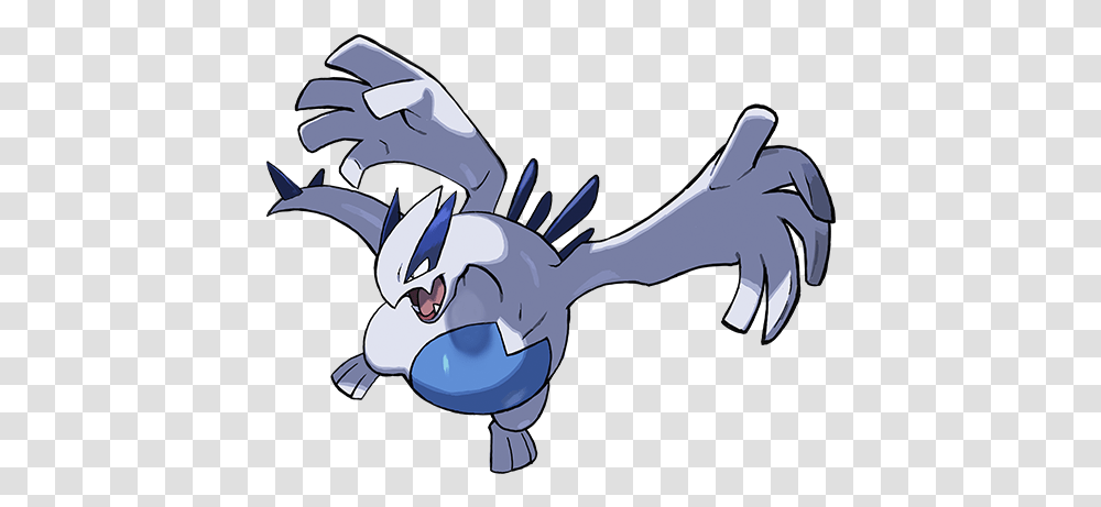 Pokemon Ho Oh And Lugia, Animal, Bird, Blue Jay, Mammal Transparent Png
