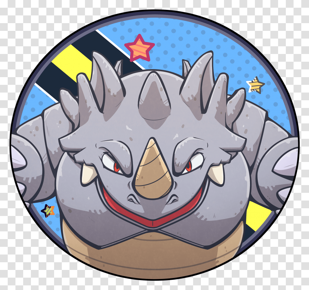 Pokemon Icon Rhydon Rhydon Icon, Animal, Sphere, Logo, Symbol Transparent Png