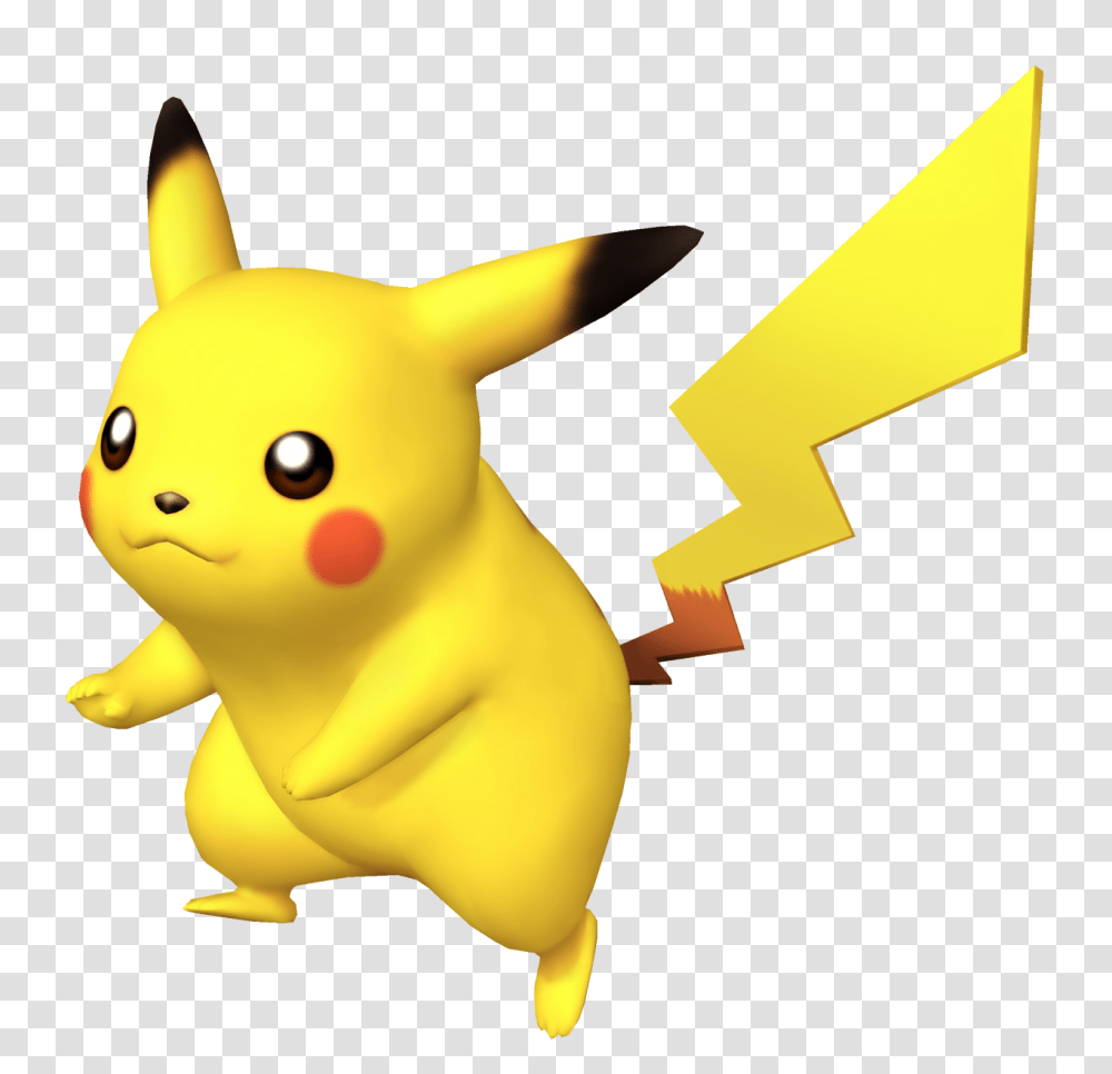 Pokemon Image Purepng Free Cc0 Image Super Smash Bros Brawl Pikachu, Toy, Figurine, Text, Animal Transparent Png