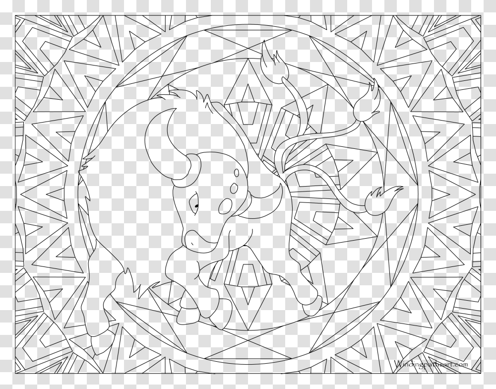 Pokemon In A Gym Coloring Page, Gray, World Of Warcraft Transparent Png