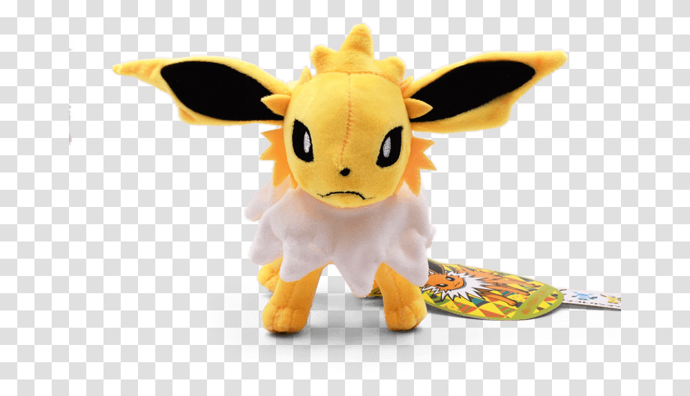 Pokemon Jolteon 8 Plush Toy Pokemon Kuscheltier 20cm Evoli Transparent Png