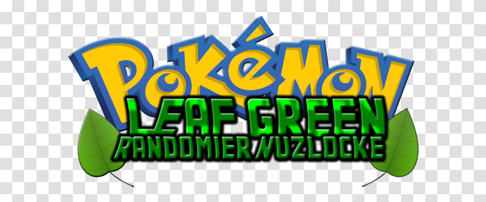 Pokemon Leaf Green Logo 5 Image Pokemon Leaf Green, Word, Vegetation, Crowd, Theme Park Transparent Png