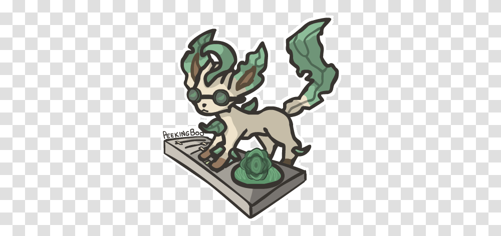 Pokemon Leafeon Gif Pokemon Eevee Evolutions Gif Dj, Animal, Mammal, Tabletop, Furniture Transparent Png