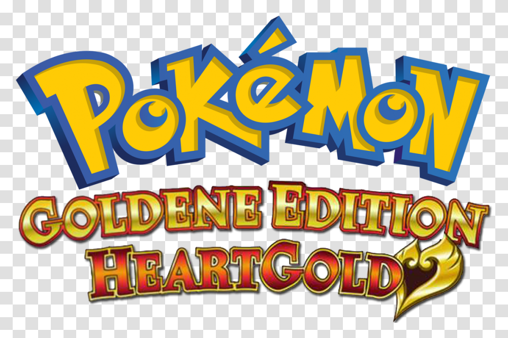 Pokemon Logo Pokemon Heart Gold Logo, Word, Text, Gambling, Game Transparent Png