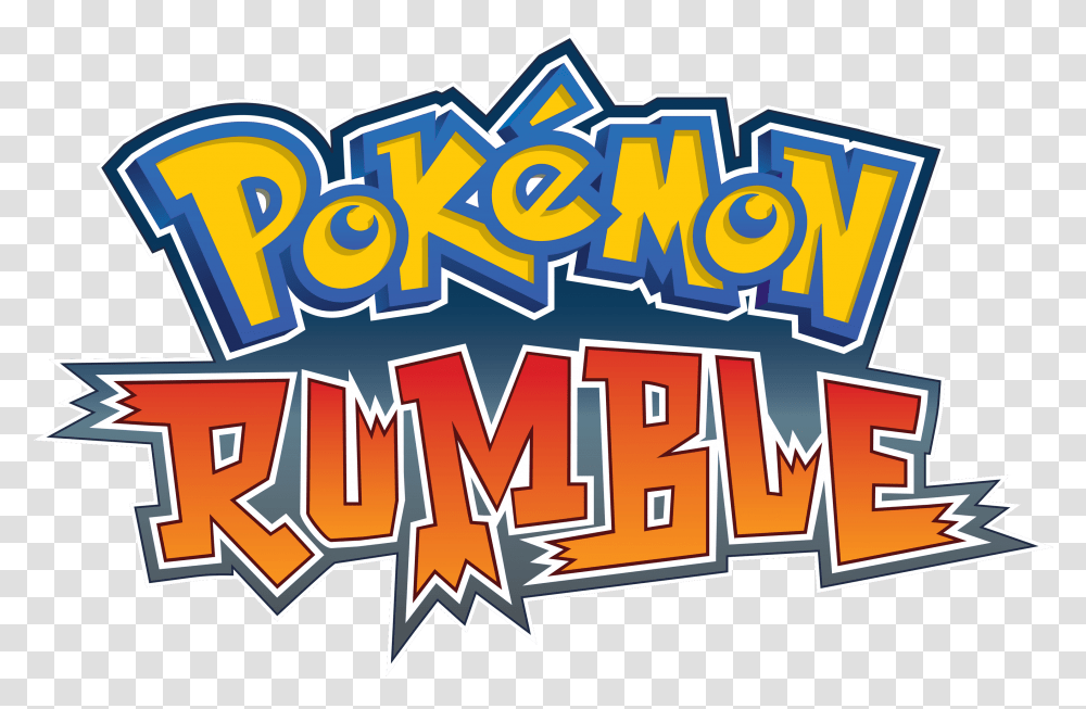 Pokemon Logo Pokmon Rumble, Lighting, Text, Alphabet, Word Transparent Png