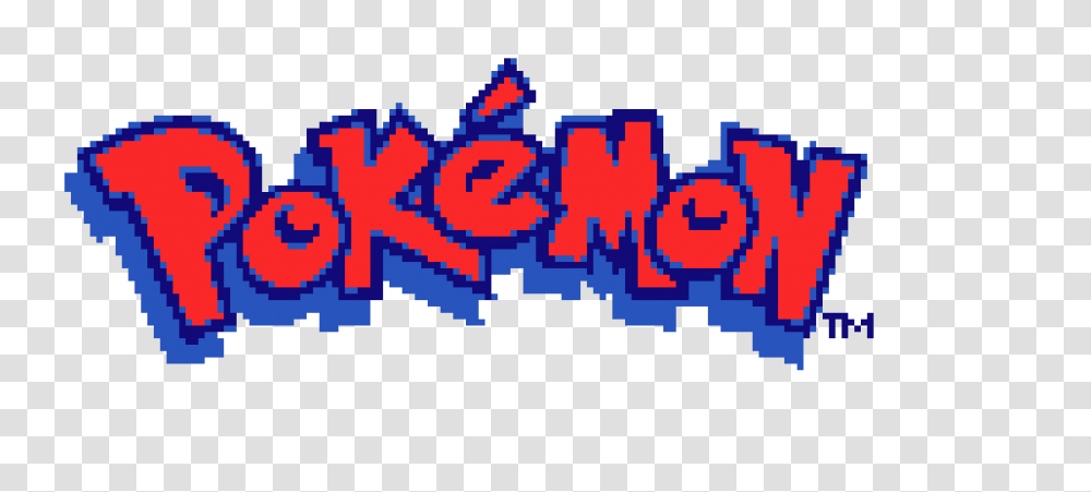 Pokemon Logo Red Pixel Art Maker, Word, Urban, Alphabet Transparent Png