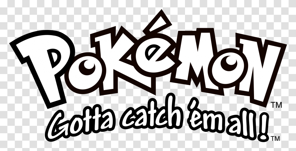 Pokemon Logo To Color, Alphabet, Word, Number Transparent Png