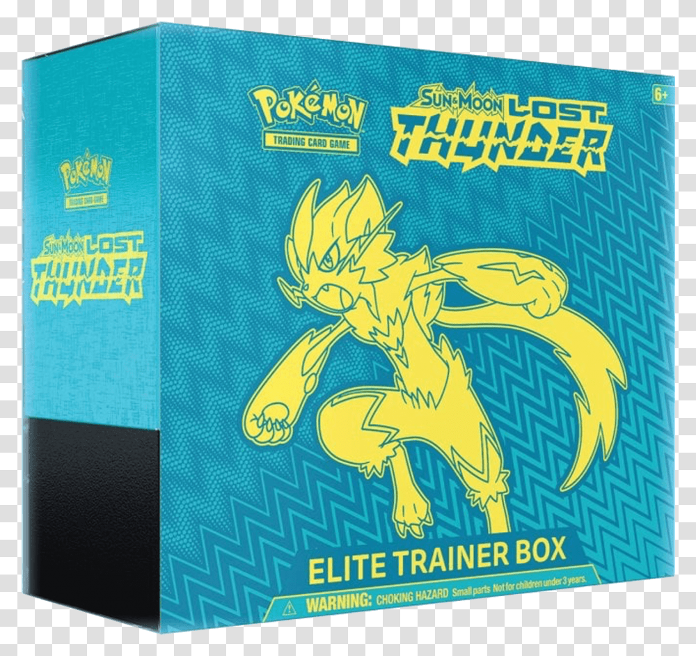 Pokemon Lost Thunder Elite Trainer Box, Poster, Advertisement, Flyer, Paper Transparent Png