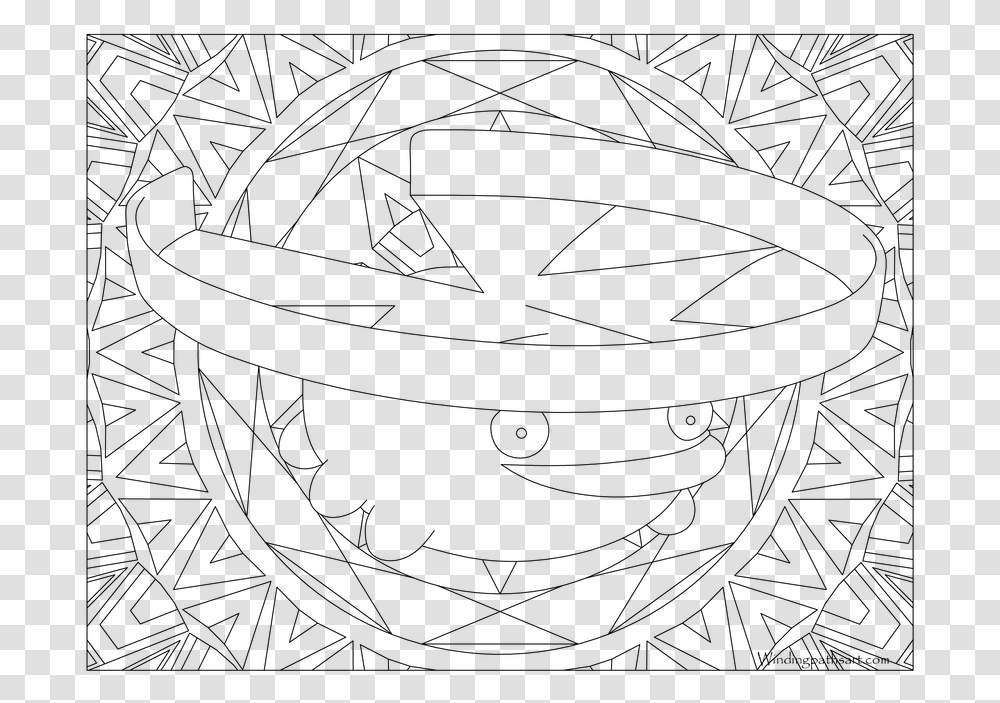 Pokemon Lotad Coloring Page, Gray, World Of Warcraft Transparent Png