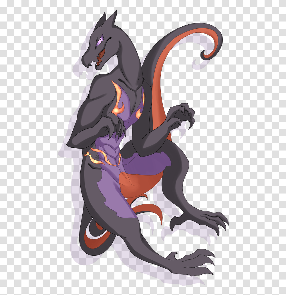 Pokemon Male Salazzle, Outdoors, Drawing Transparent Png
