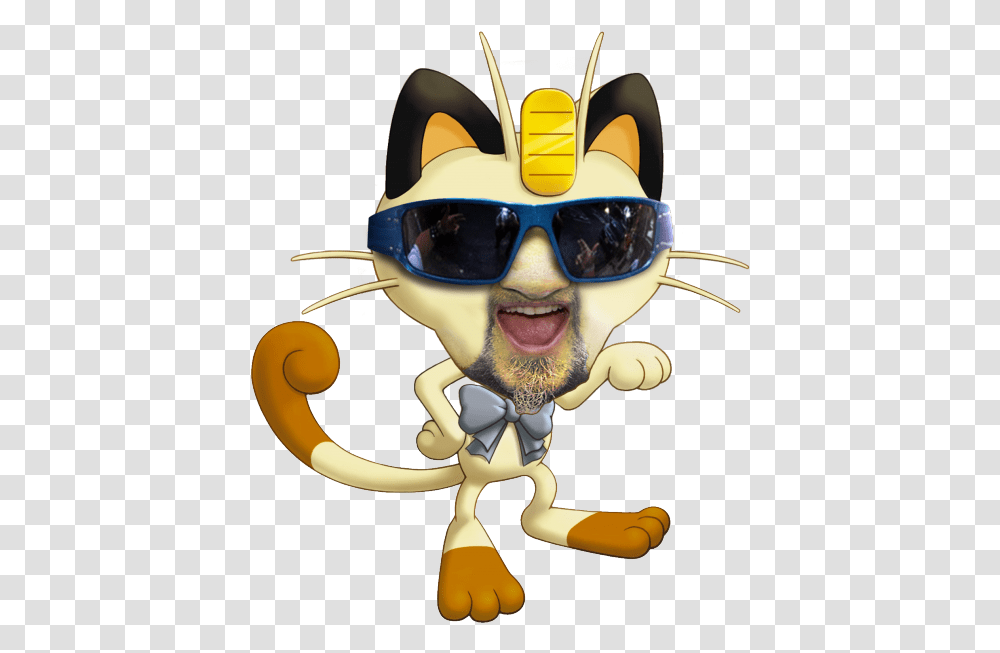 Pokemon Meowth Face Pokemon Mystery Dungeon Explorers Of Darkness Meowth, Sunglasses, Accessories, Accessory, Helmet Transparent Png