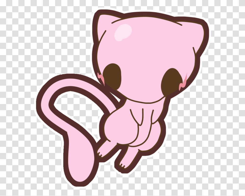 Pokemon Mew Mythical Mythicalpokemon Cute Chibi Adorabl, Heart, Mouth, Lip, Cupid Transparent Png