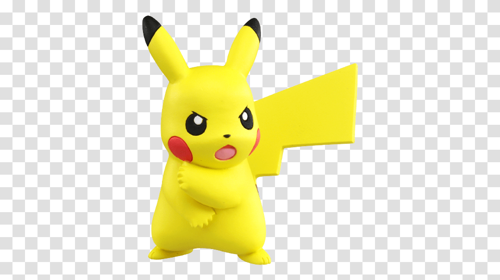Pokemon Moncolle 27 Pikachu Z Posing Pikachu Z Move Pose, Toy, Text Transparent Png
