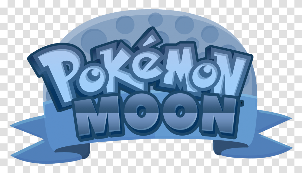 Pokemon Moon Logo Pokemon Advanced, Word, Number Transparent Png
