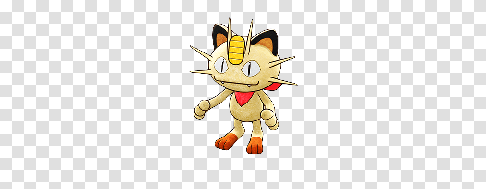 Pokemon Mystery Dungeon Dx Pokemon Mystery Dungeon Rescue Team Dx Meowth, Toy, Plush, Mascot, Dessert Transparent Png