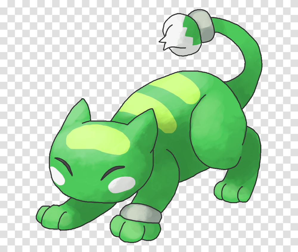 Pokemon Orchynx, Green, Plush, Toy, Reptile Transparent Png