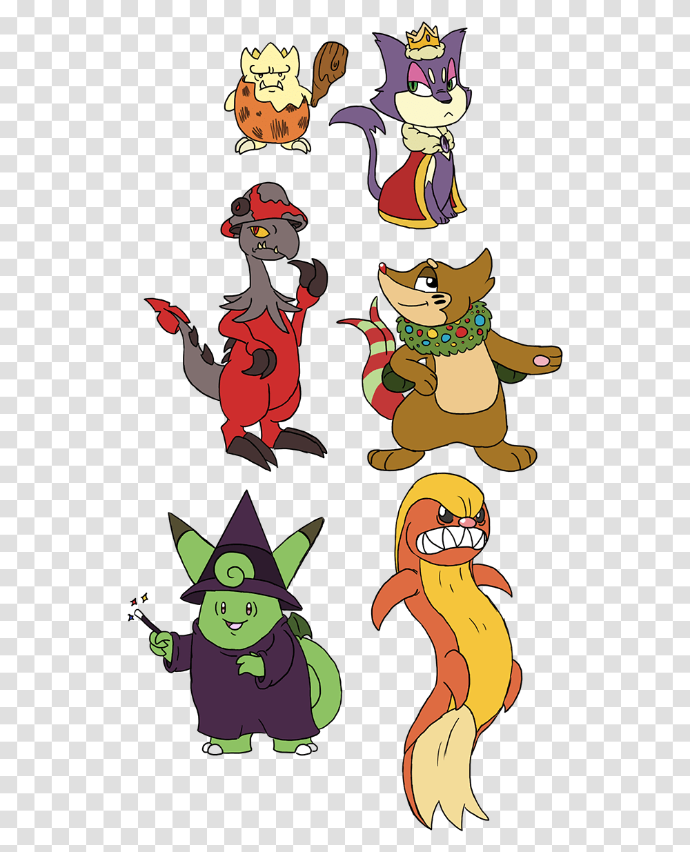 Pokemon Painted As Neopets Sloths Pokemon, Apparel, Poster, Advertisement Transparent Png