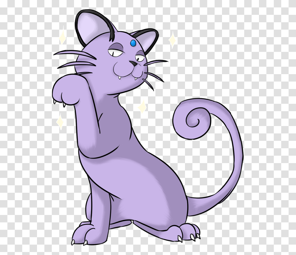 Pokemon Persian Alola Shiny, Mammal, Animal, Pet, Cat Transparent Png