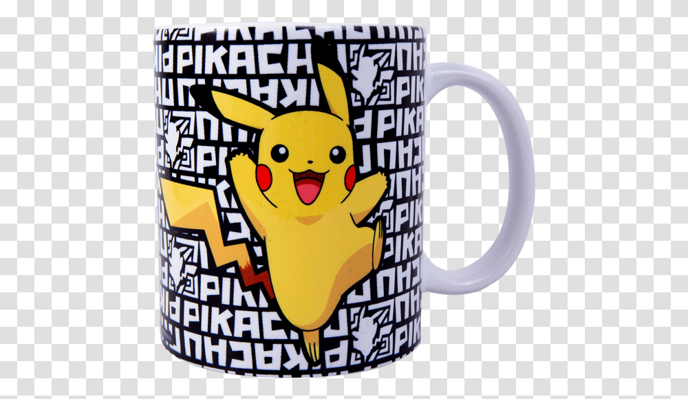 Pokemon Pikachu Black & White Mug Pikachu Mug, Coffee Cup Transparent Png