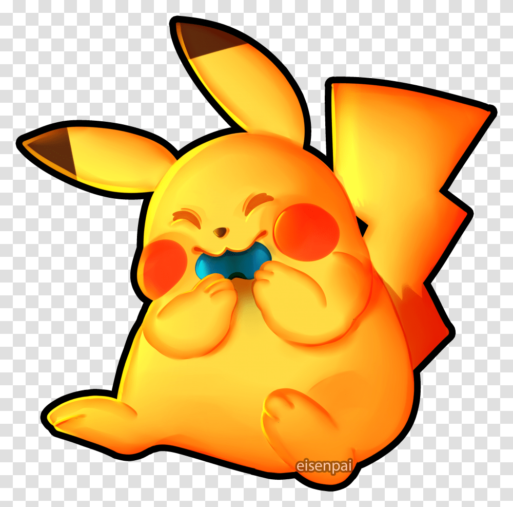 Pokemon Pikachu By Eisenpai Cartoon, Lamp, Animal, Graphics, Mammal Transparent Png