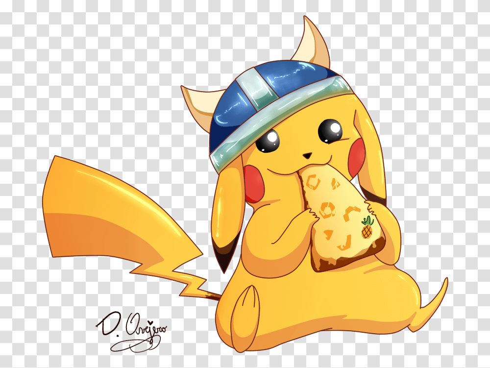 Pokemon Pikachu Cartoon, Helmet, Clothing, Food, Sweets Transparent Png