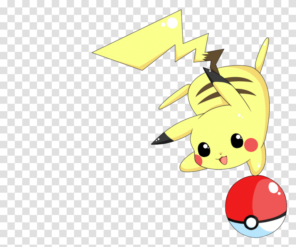 Pokemon Pikachu Cute, Label Transparent Png